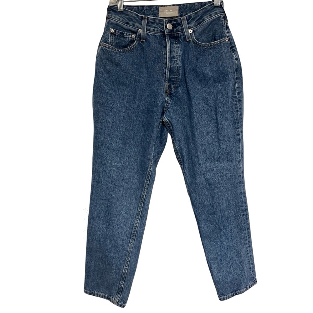 Everlane The Curvy 90s Cheeky Straight Jean Organic Cotton Blue 29 Regular